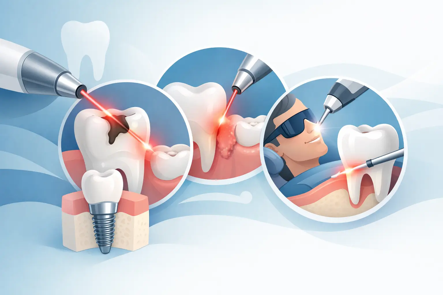 Dental lazer hangi tedavilerde kullanılır?