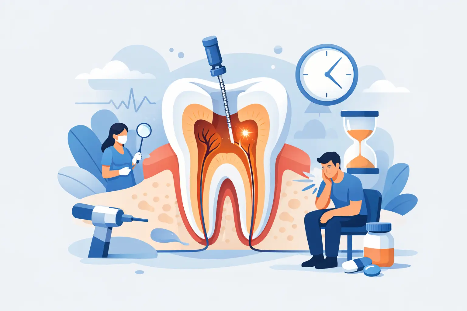Kanal tedavisi ağrır mı, ne kadar sürer?