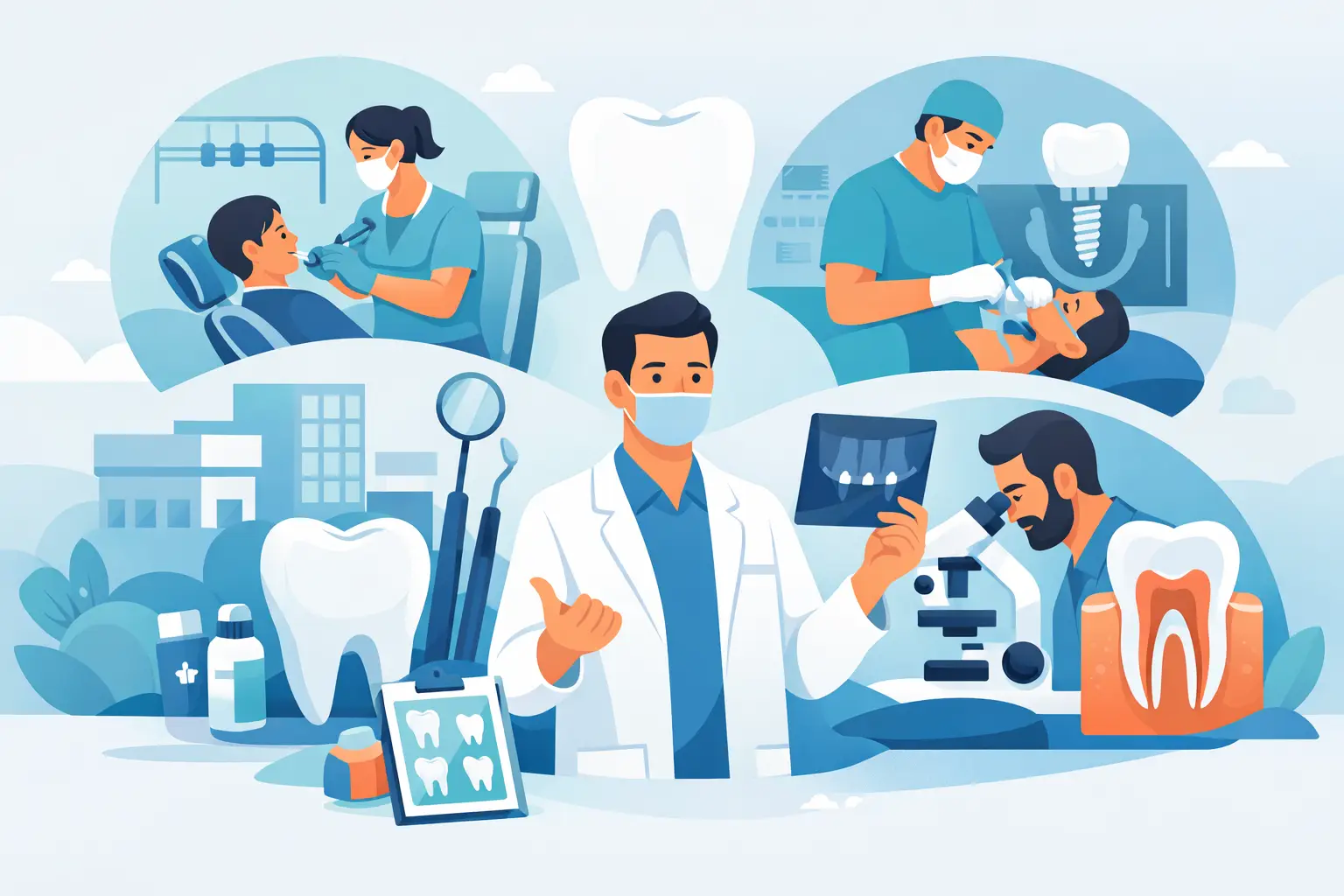 Çok branşlı diş kliniği avantajları nelerdir?